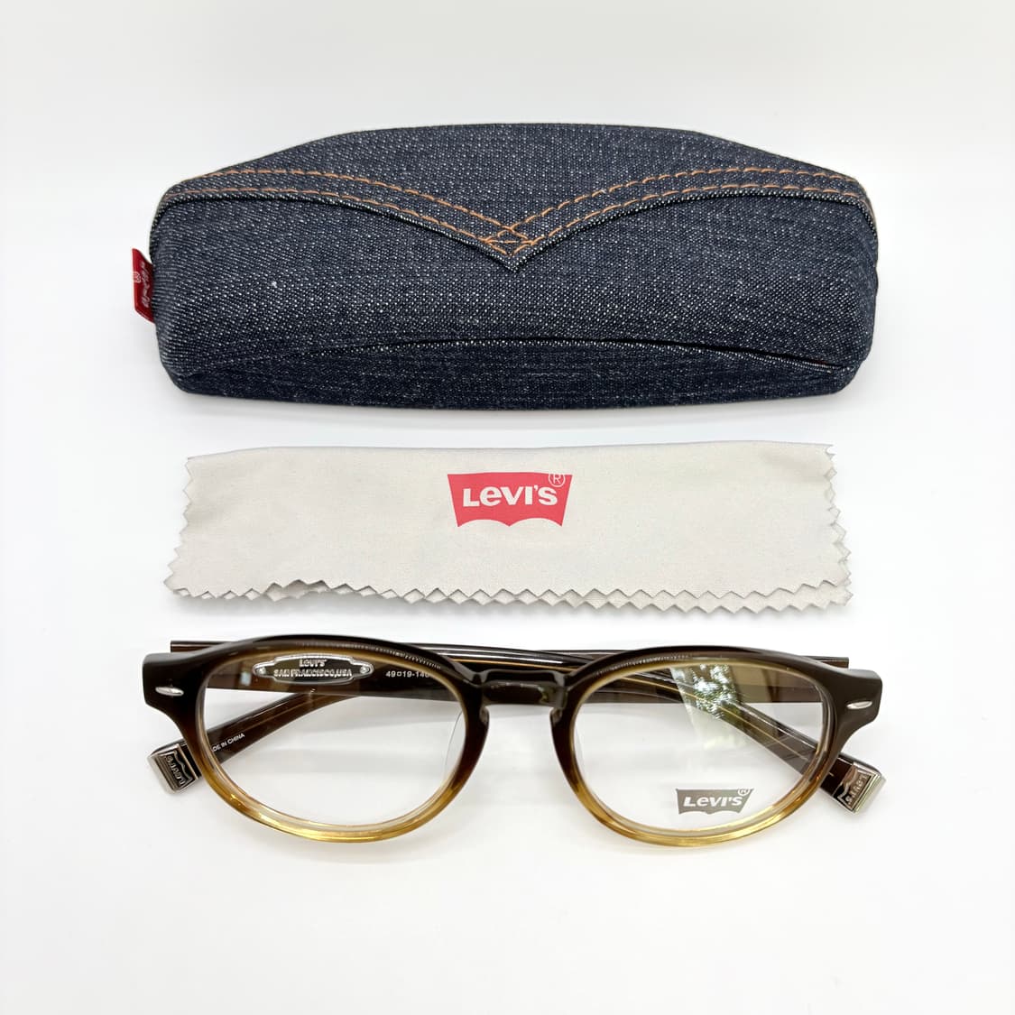 LEVI'S 리바이스 브라운 오벌 뿔테 (정품케이스 증정) 상품이미지9