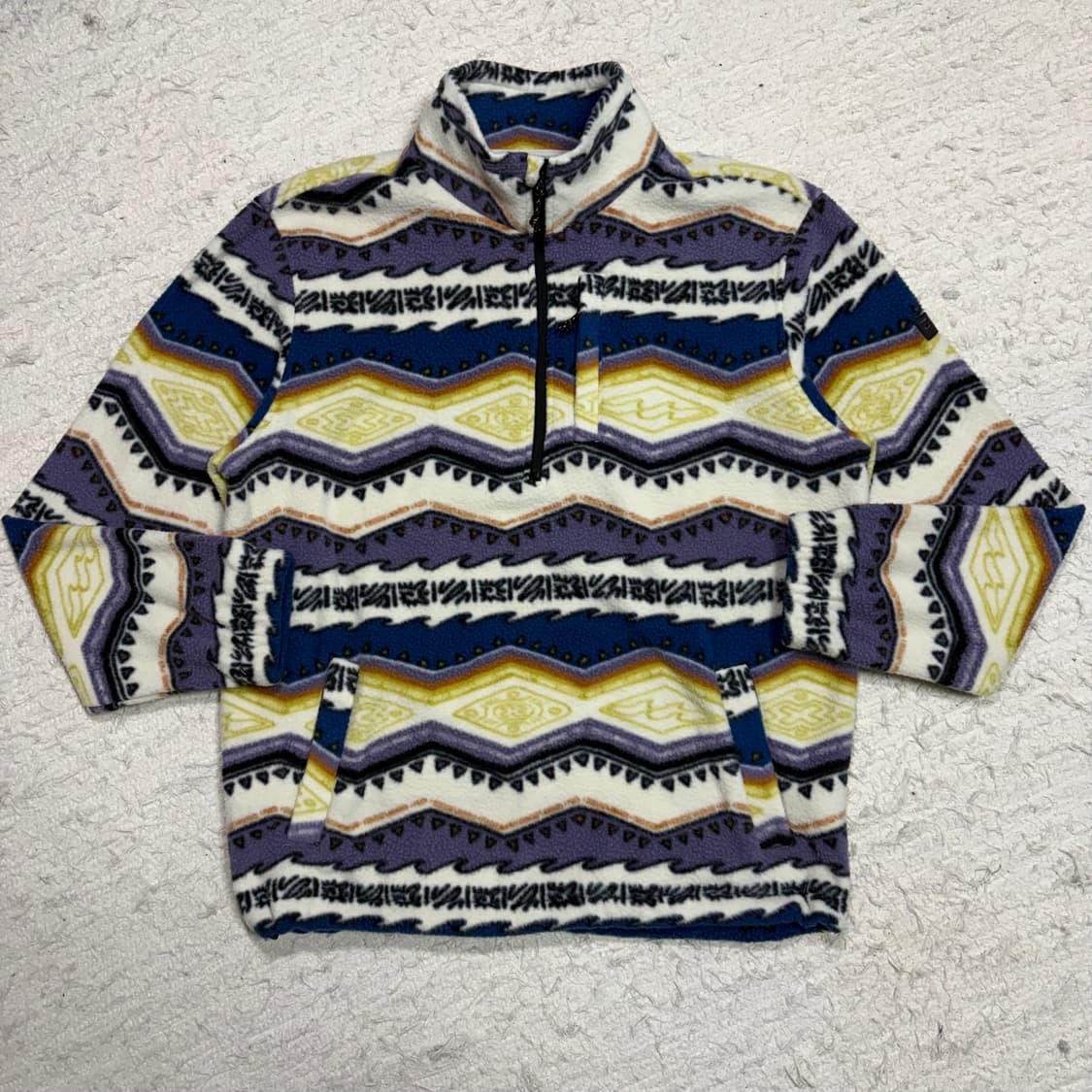 Billabong Multi Pattern Fleece Anorak 상품이미지7