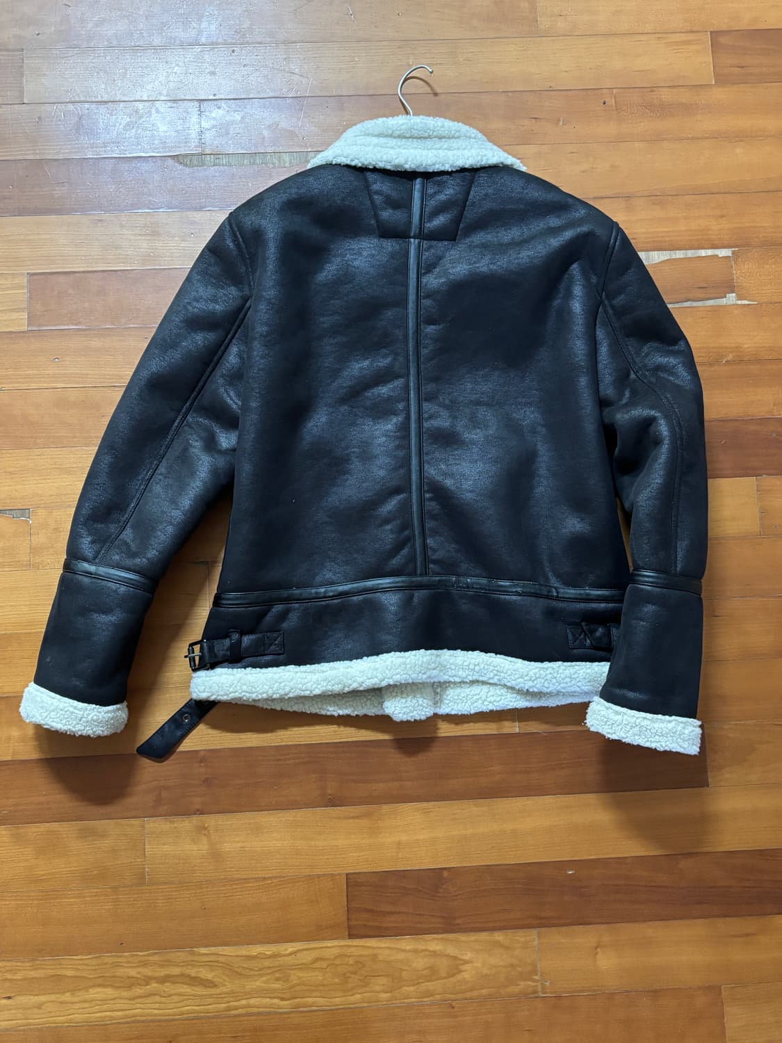 행텐 무스탕 자켓 라지 사이즈 상품이미지3