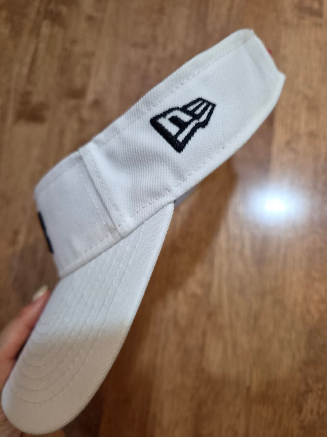 뉴에라 왁 화이트 선바이져 선캡 골프모자 상품이미지2