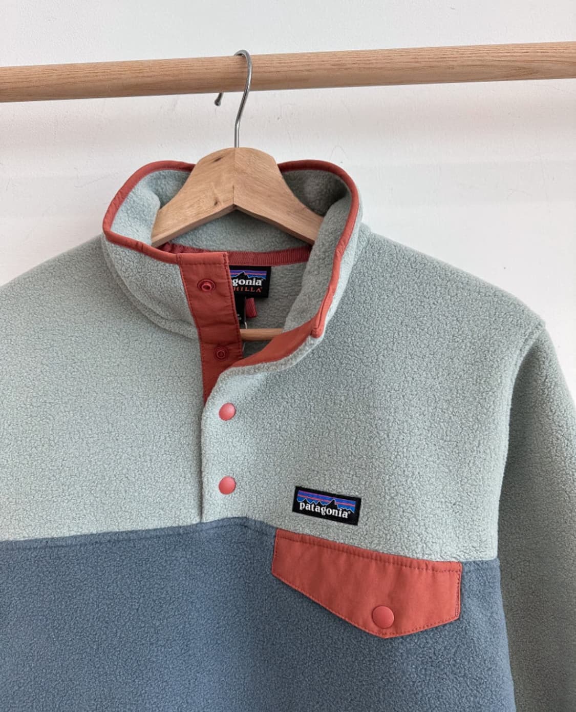 파타고니아 신칠라 라이트웨이트 플리스 슬릿그린 M 상품이미지2