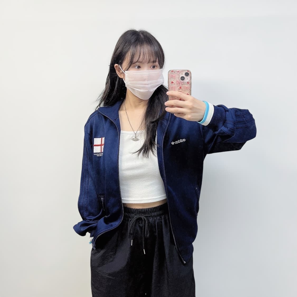 아디다스 잉글랜드 트랙탑 져지 네이비 상품이미지1