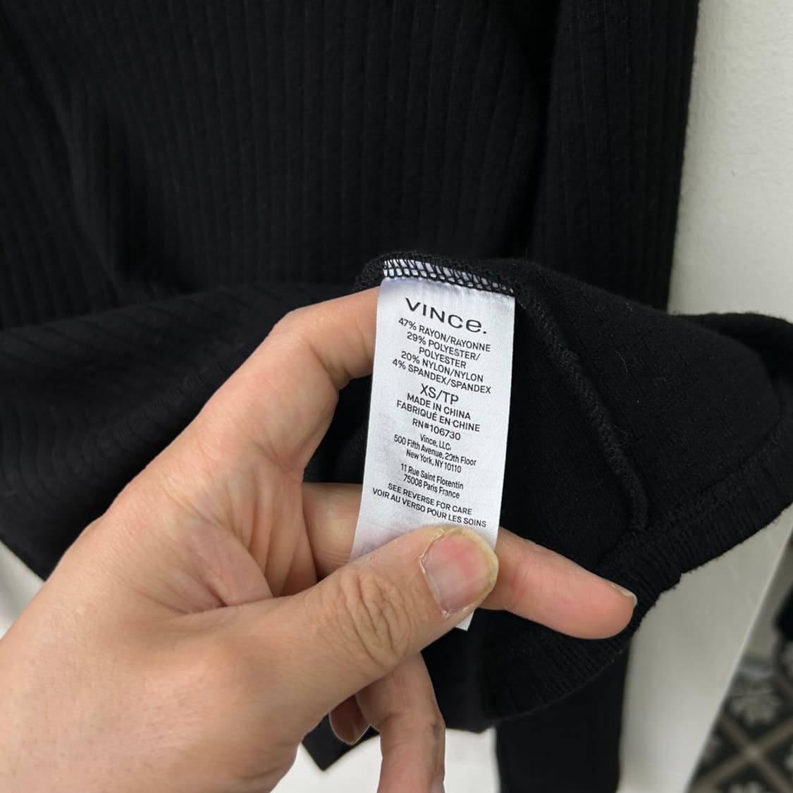 16182 - 빈스 반집업 니트 상품이미지4