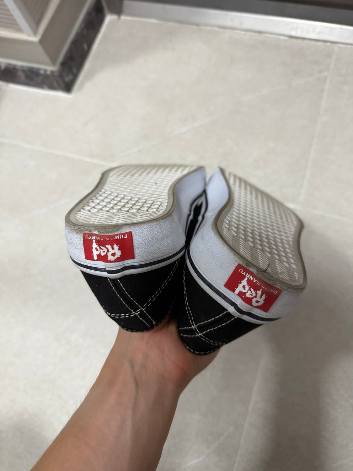 후미토 간류 그래피티 데크 슈즈 블랙 화이트 270 상품이미지4