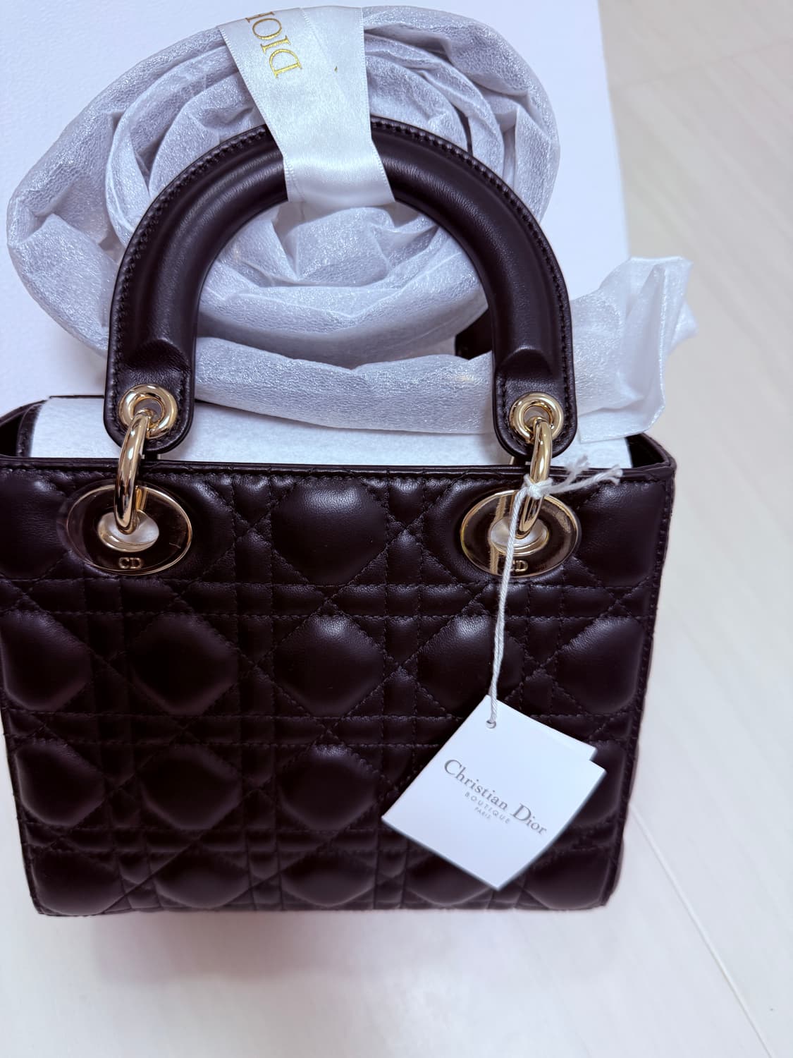 디올 레이디백 Abc까나쥬 판매 새상품 상품이미지2