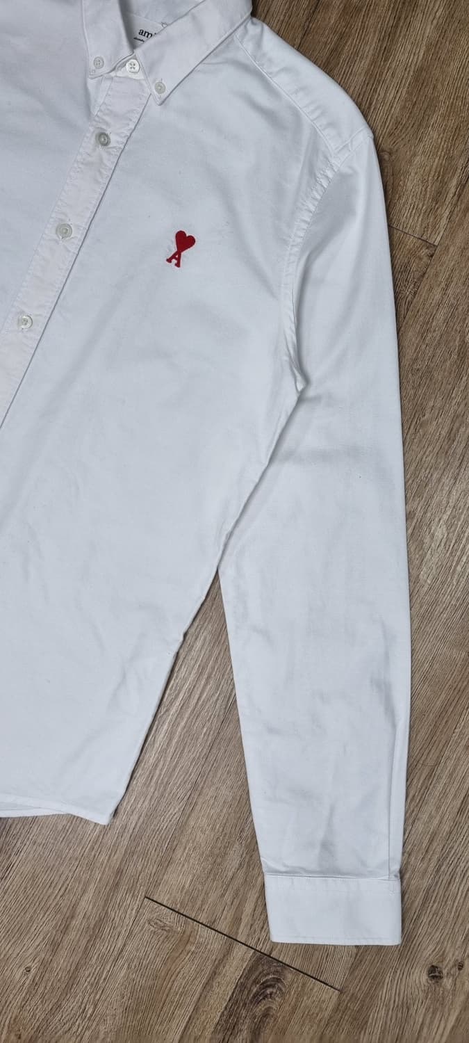 AMI 아미 스몰로고 옥스포드 셔츠 38size _ 공용,남성 S,여성M 상품이미지4