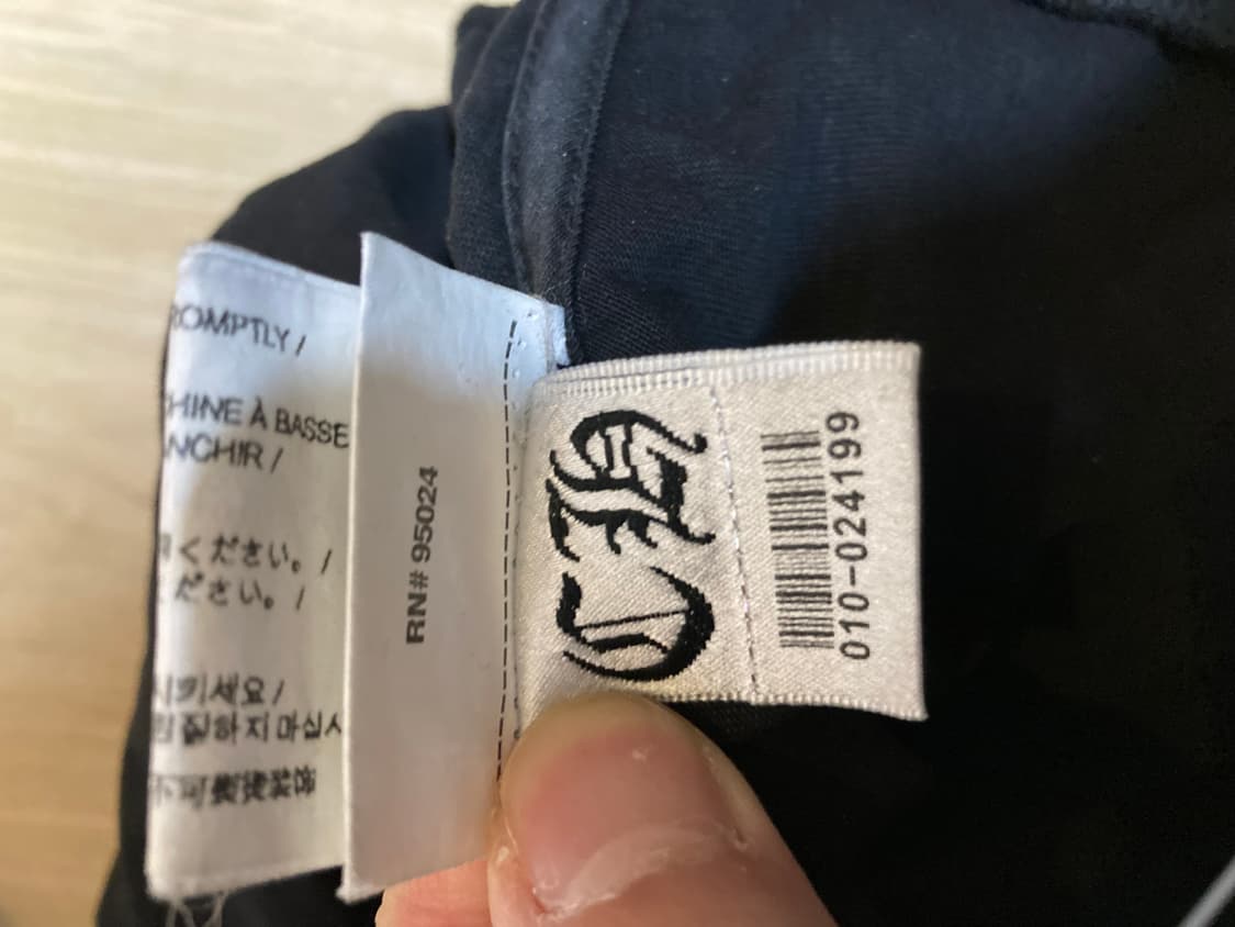 크롬하츠 블랙 포티 반팔 L 상품이미지8