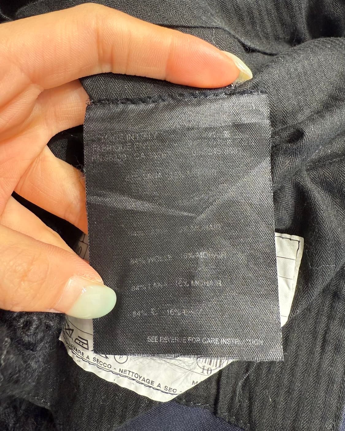 프라다 네이비 슬랙스 팬츠  상품이미지9