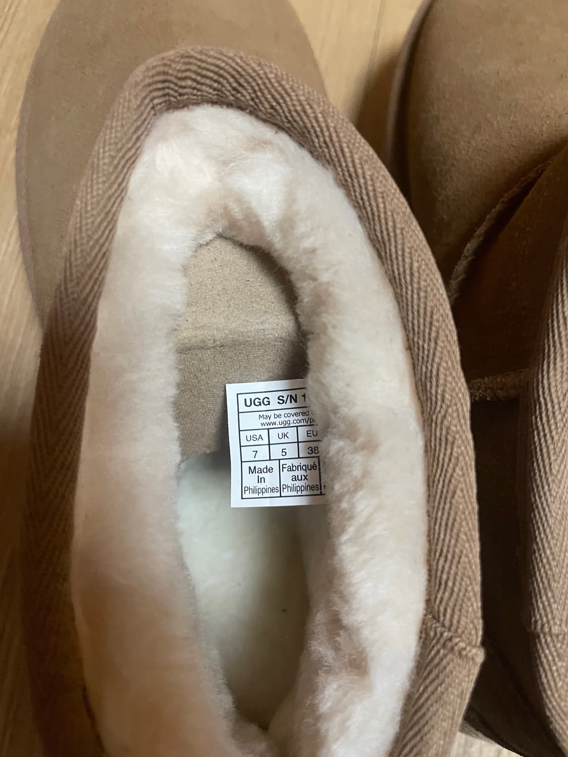 (새상품)어그 클래식 울트라 미니 플랫폼 부츠 체스트넛 240 상품이미지5