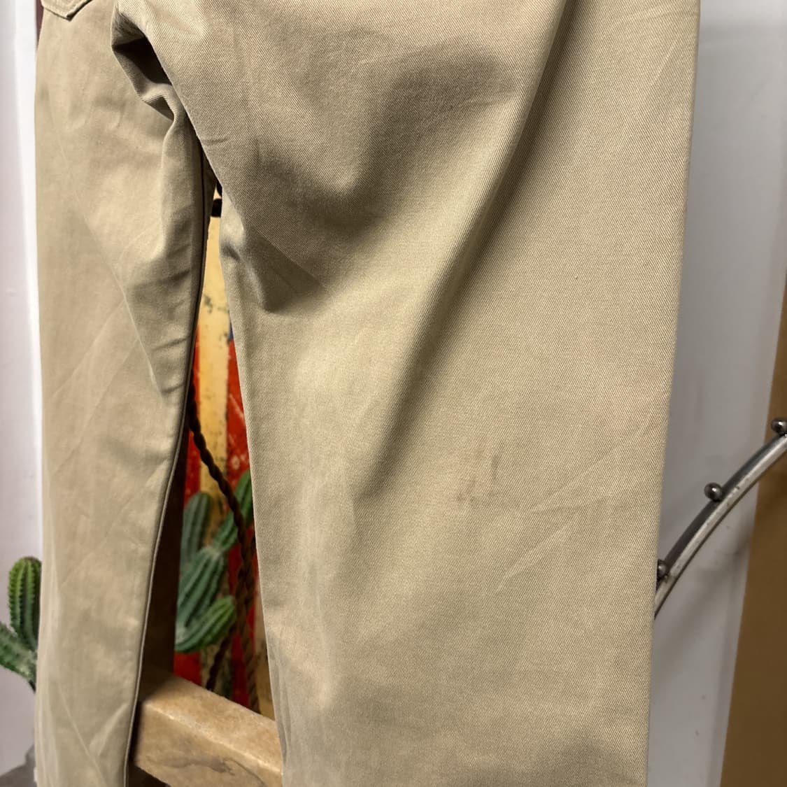 리바이스 화이트탭 511 슬림핏 라이트 코튼 데님팬츠 베이지 N1045  상품이미지5