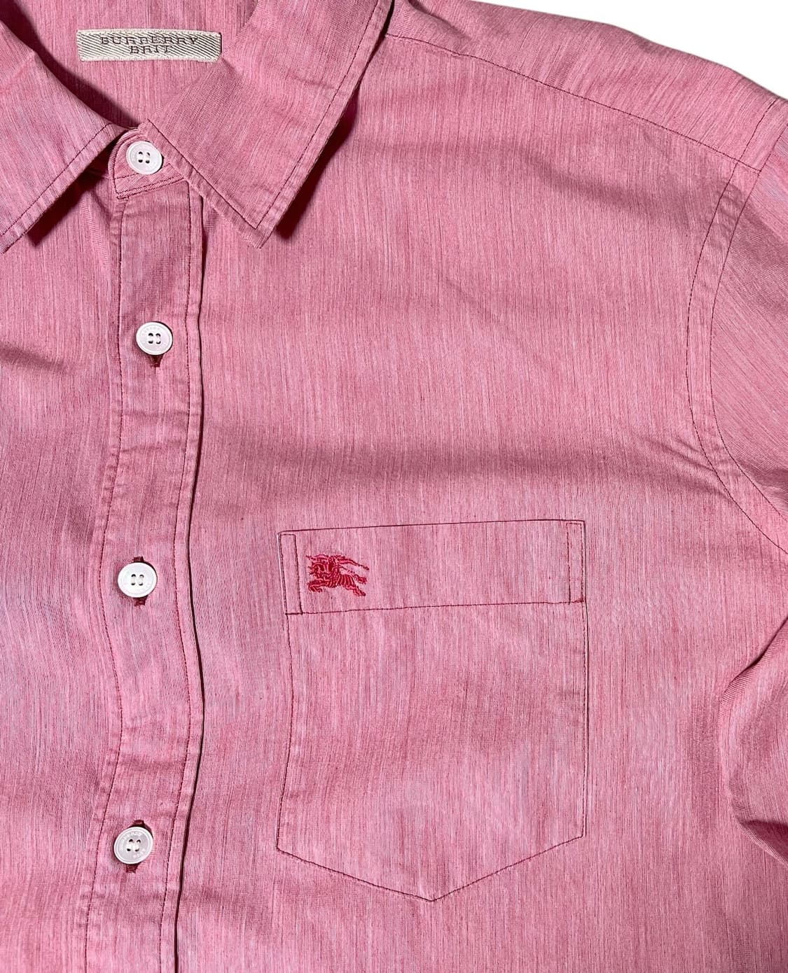 버버리 브릿 핑크 남방 셔츠L 상품이미지2