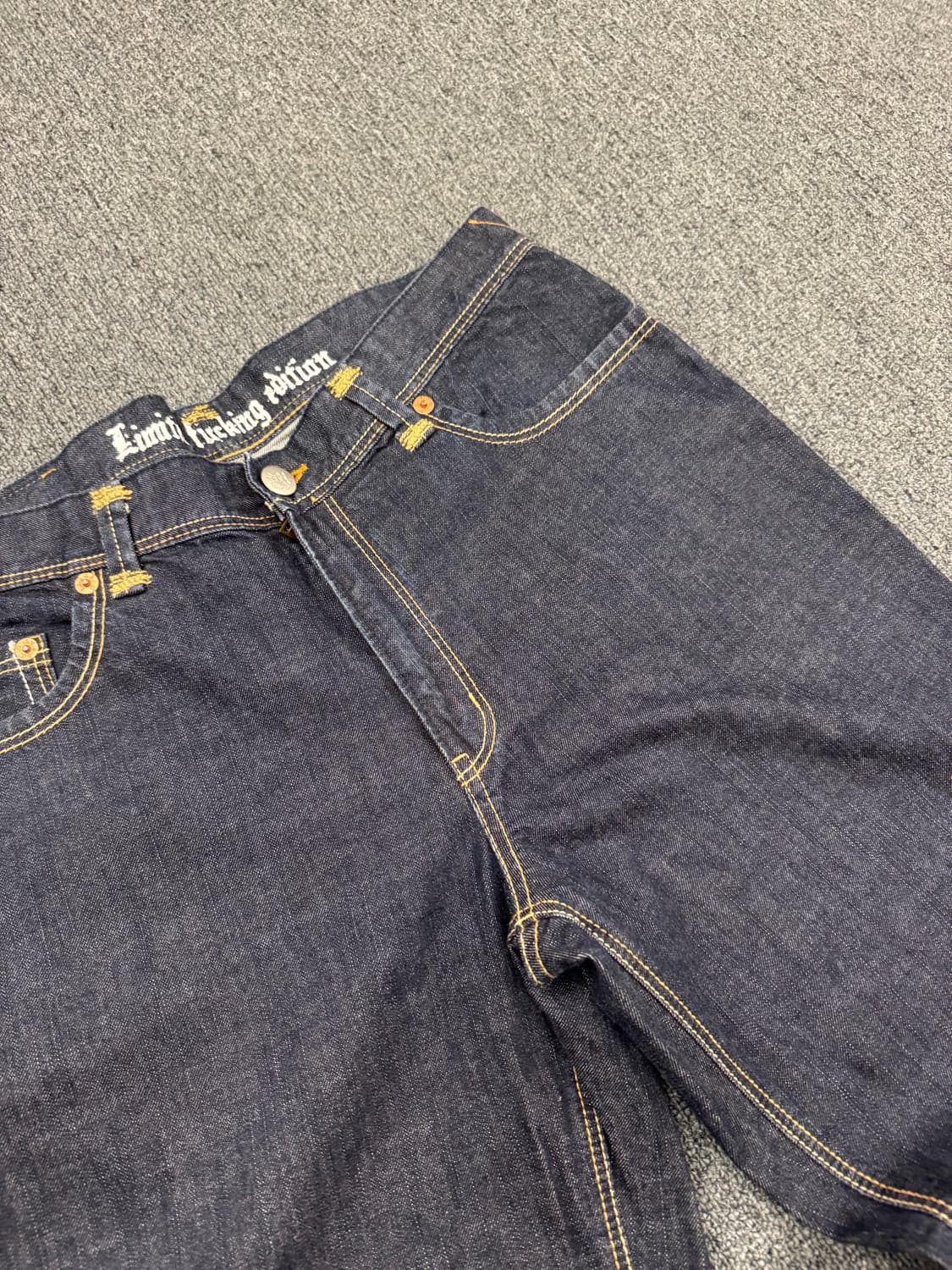 5th Street 빈티지 포켓자수 올드스쿨 힙합팬츠 데님팬츠 상품이미지2