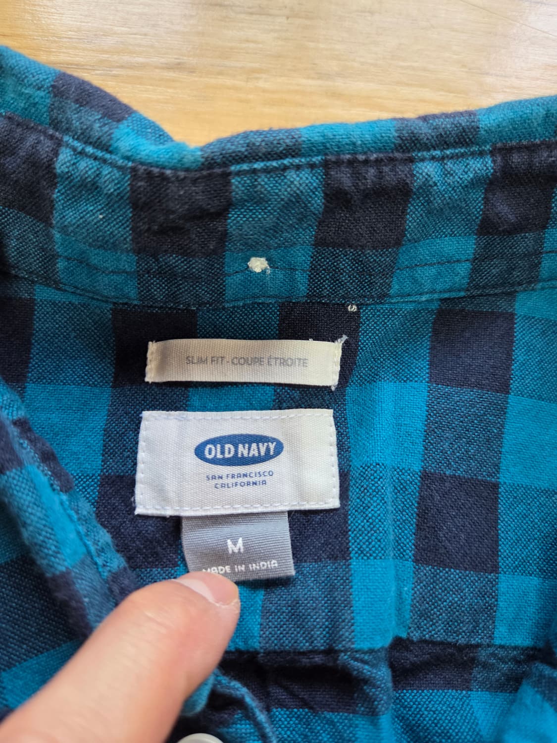 올드네이비 체크셔츠 상품이미지2