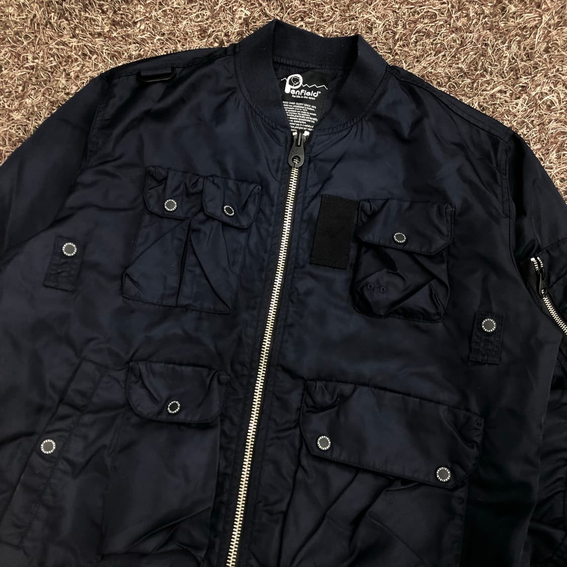 펜필드 유틸리티 쿼드포켓 항공점퍼 플라이트 자켓 상품이미지2
