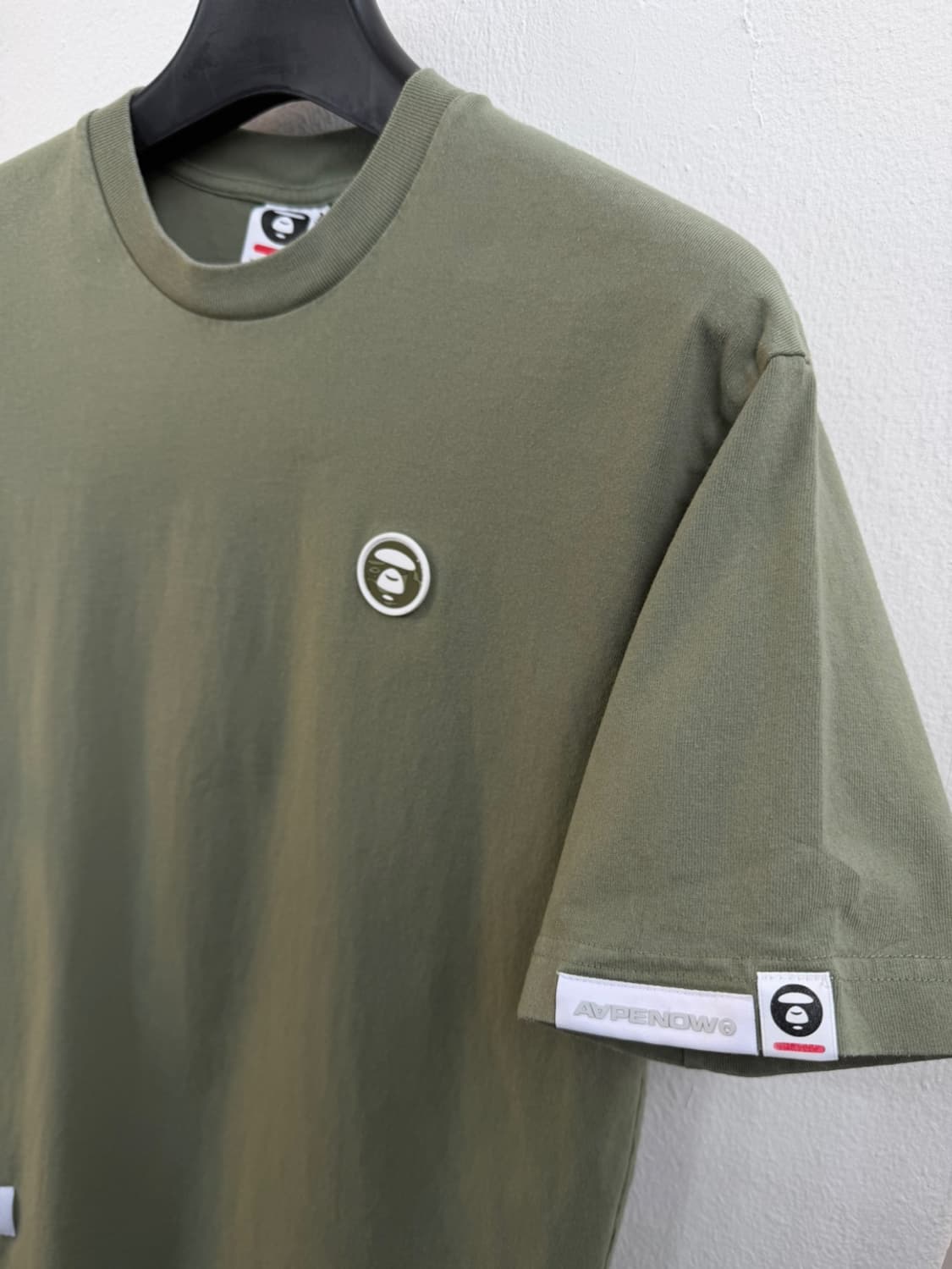 에이프 베이프 마일로 패치 반팔 티셔츠  상품이미지4