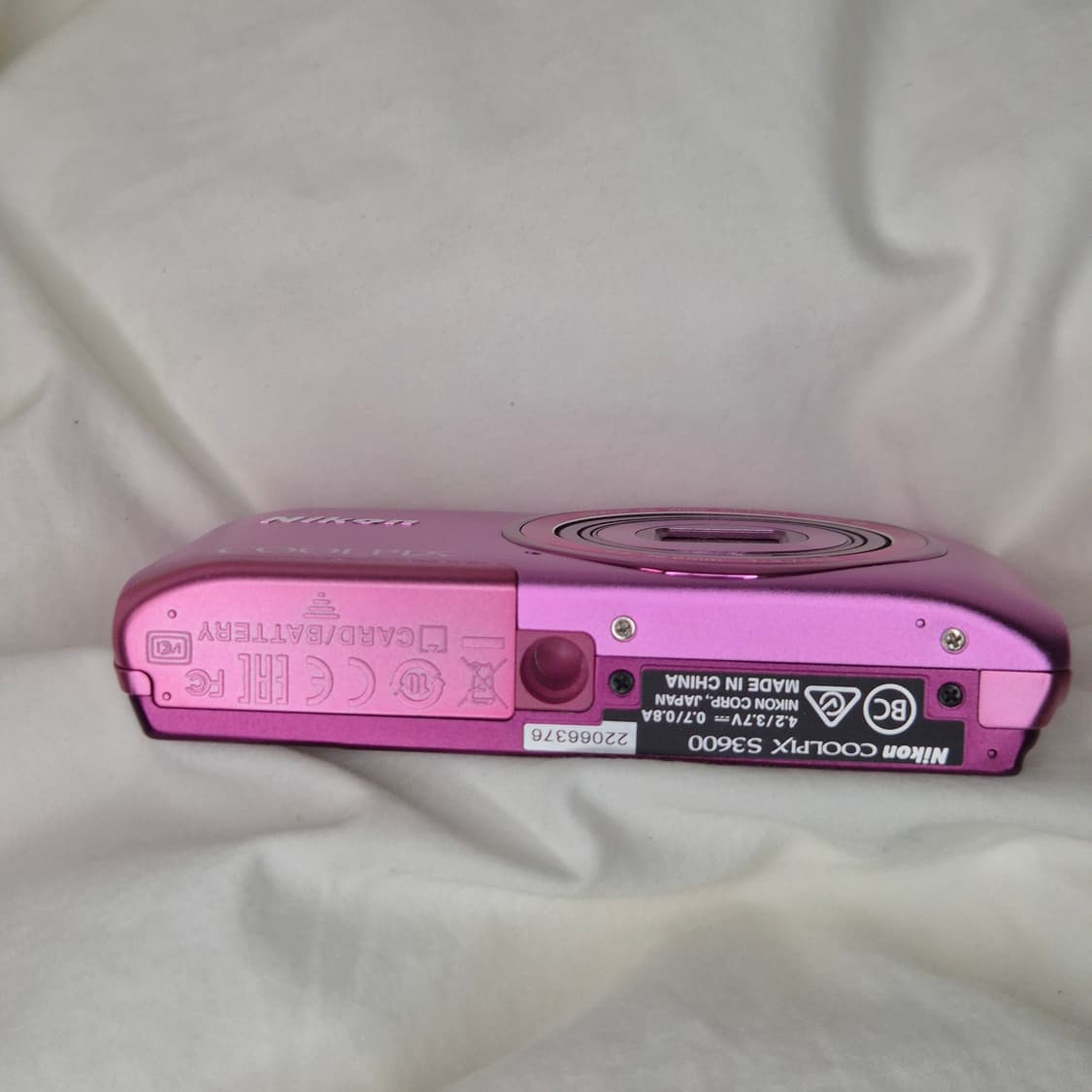 윈터 픽🌸 Nikon COOLPIX S3600 핫핑크💗 상품이미지10