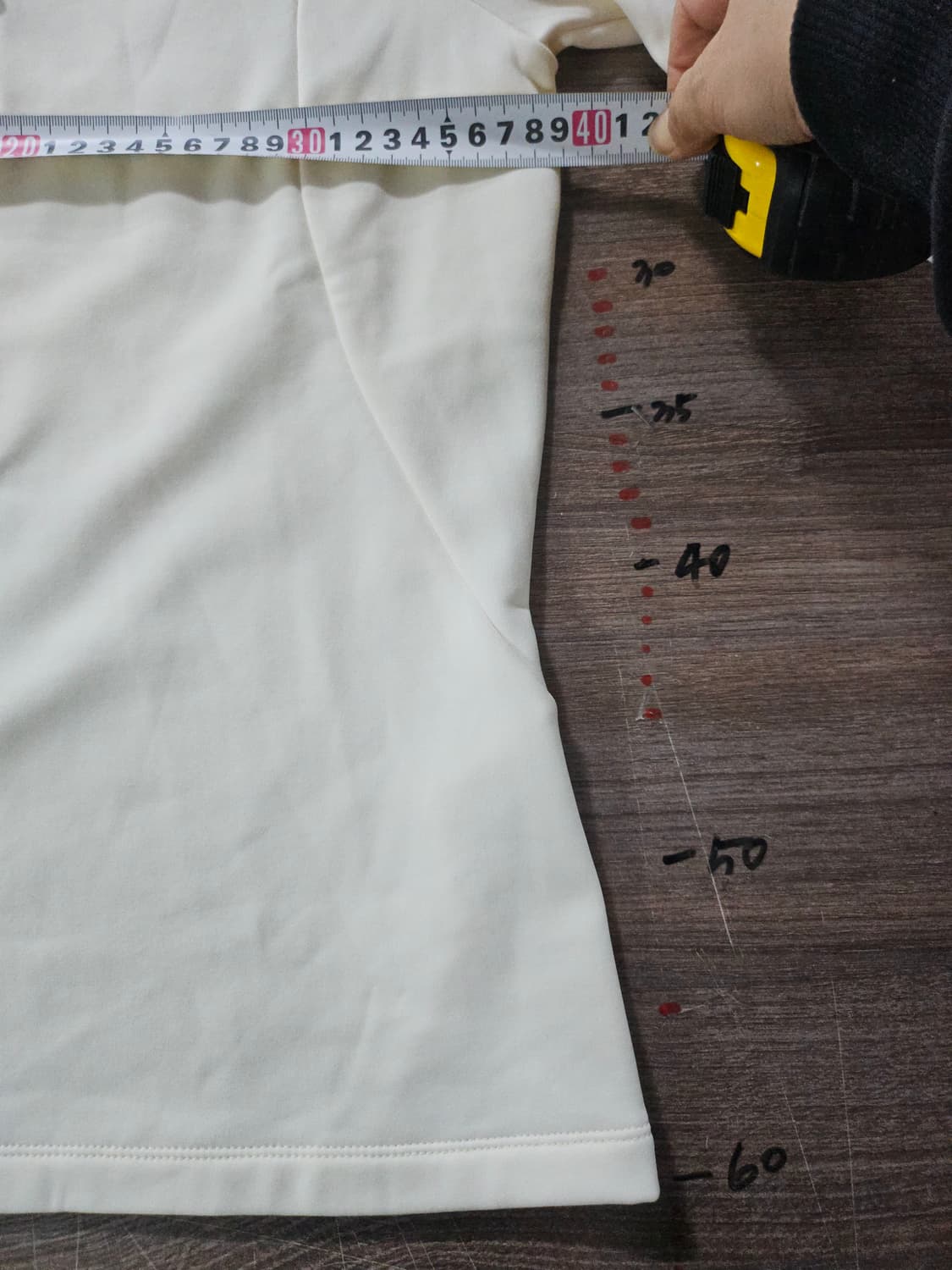 컬럼비아 여성 쿼터집업 기모  아이보리 새상품 90 상품이미지4