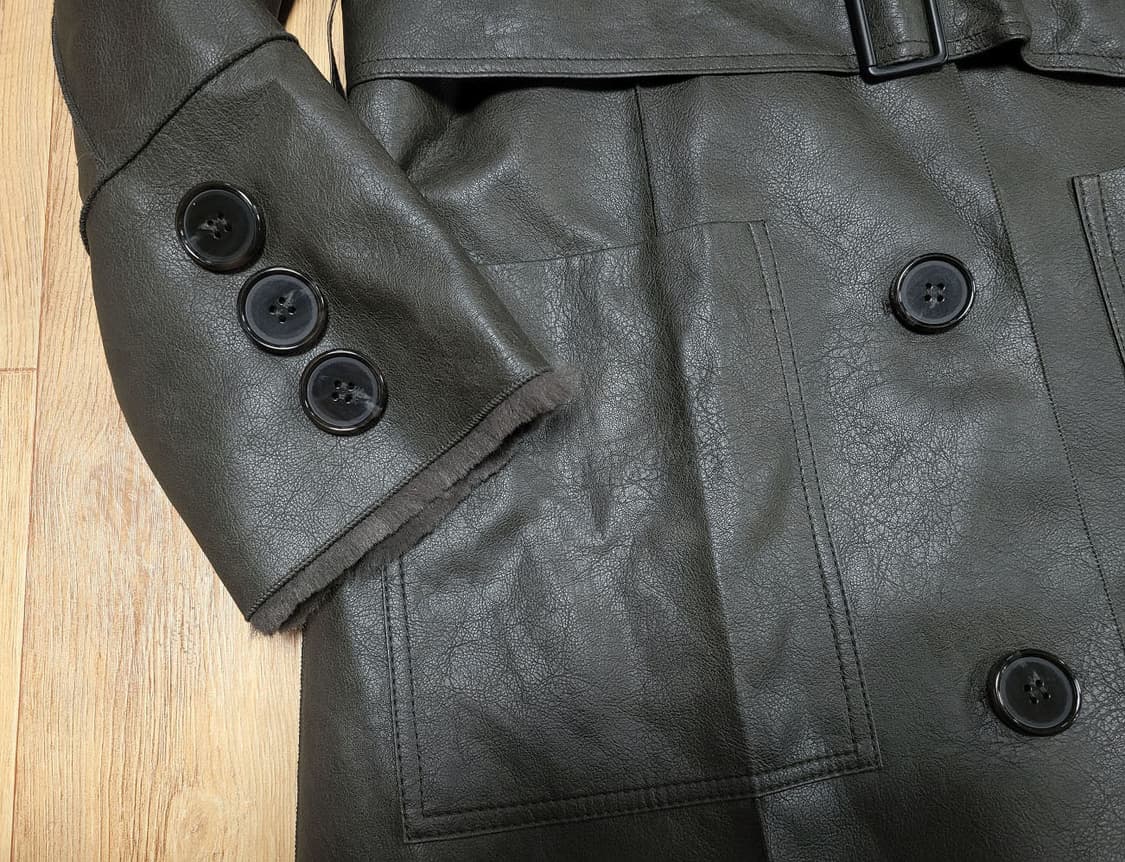 낫유어로즈(not your rose) 리버시블 레더무스탕 55-66 새상 상품이미지7