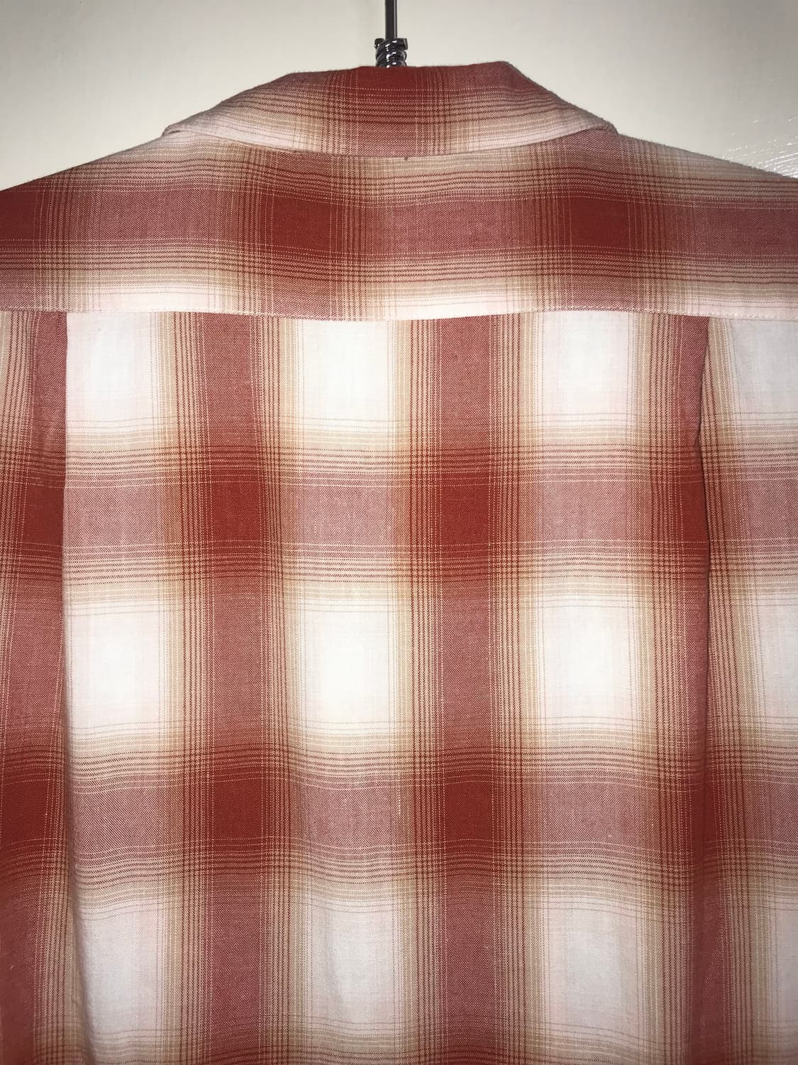 (UNISEX) VINTAGE E.L Ombre Check Shirts 상품이미지9