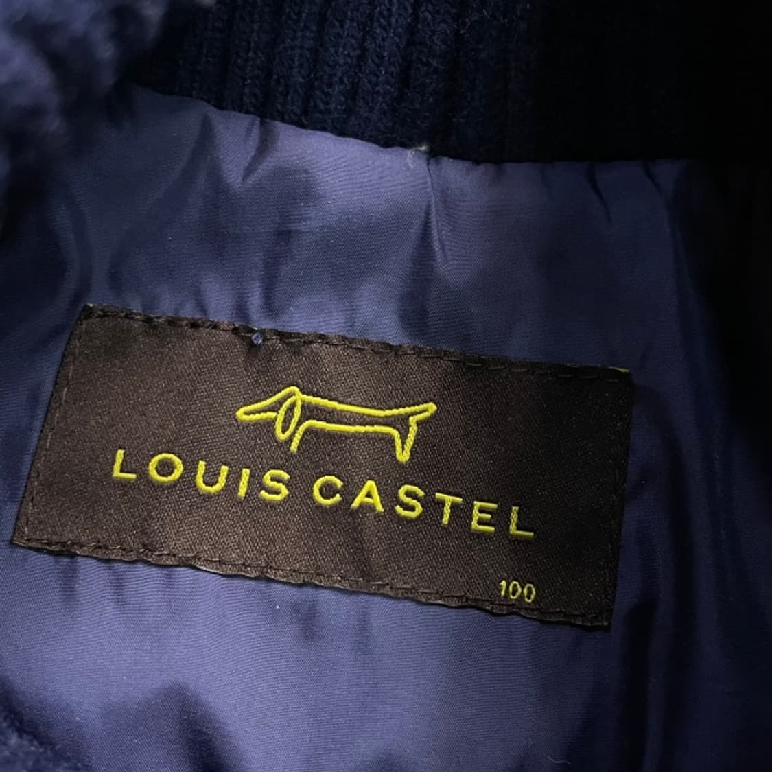 100 루이까스텔 방풍 니트패딩 상품이미지4