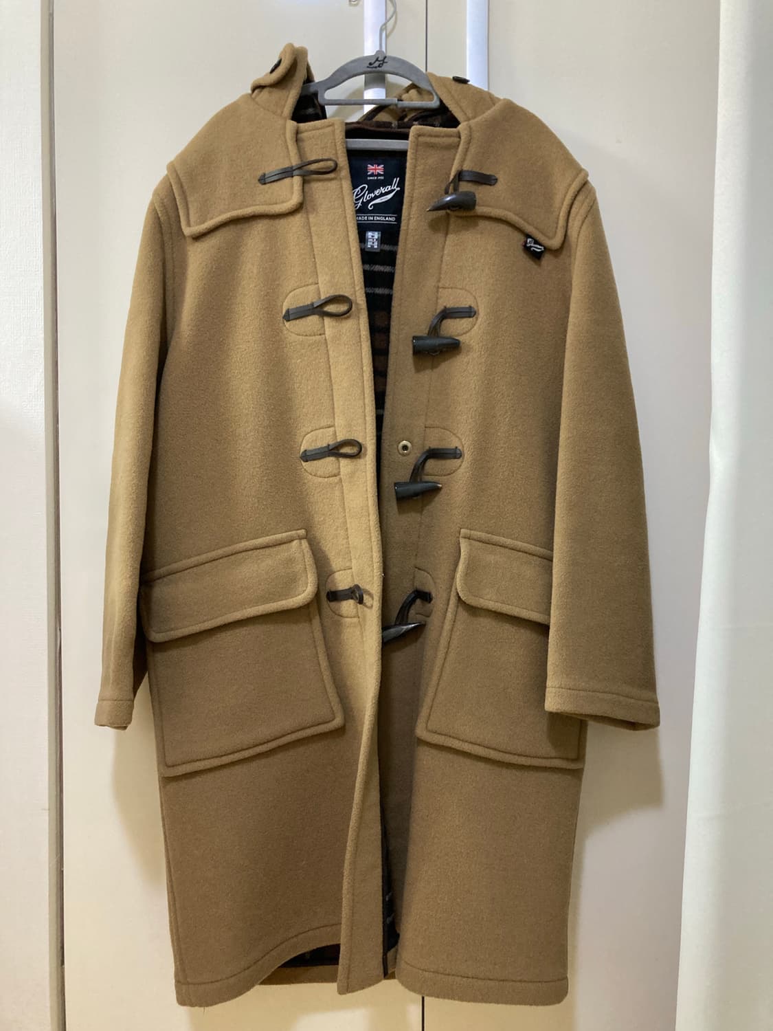 글로버올 더플코트 브라운 상품이미지1