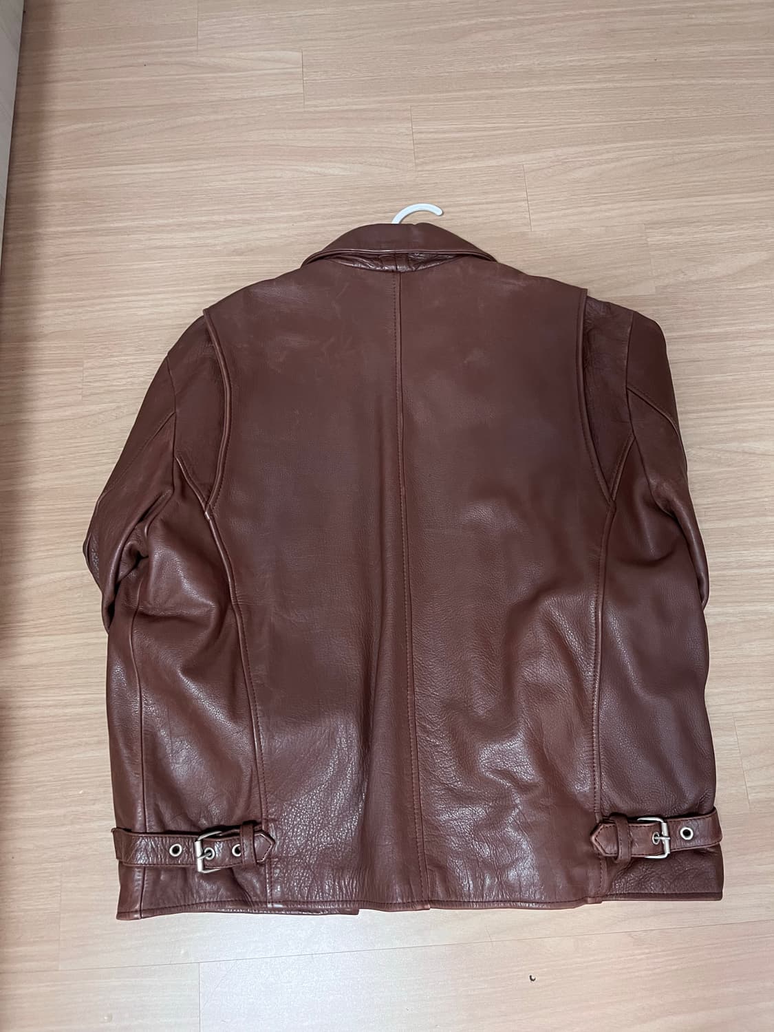 REBEL 소가죽 브라운 자켓L 상품이미지3