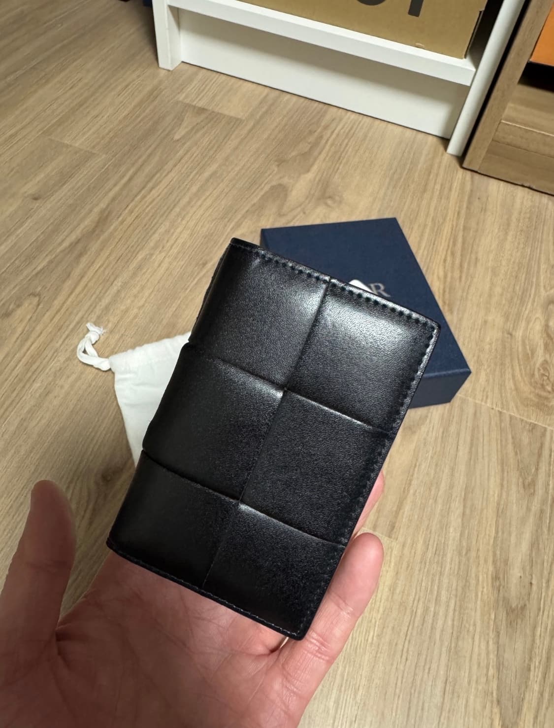 보테가베네타 카드지갑 오거나이저 블랙 판매 상품이미지4