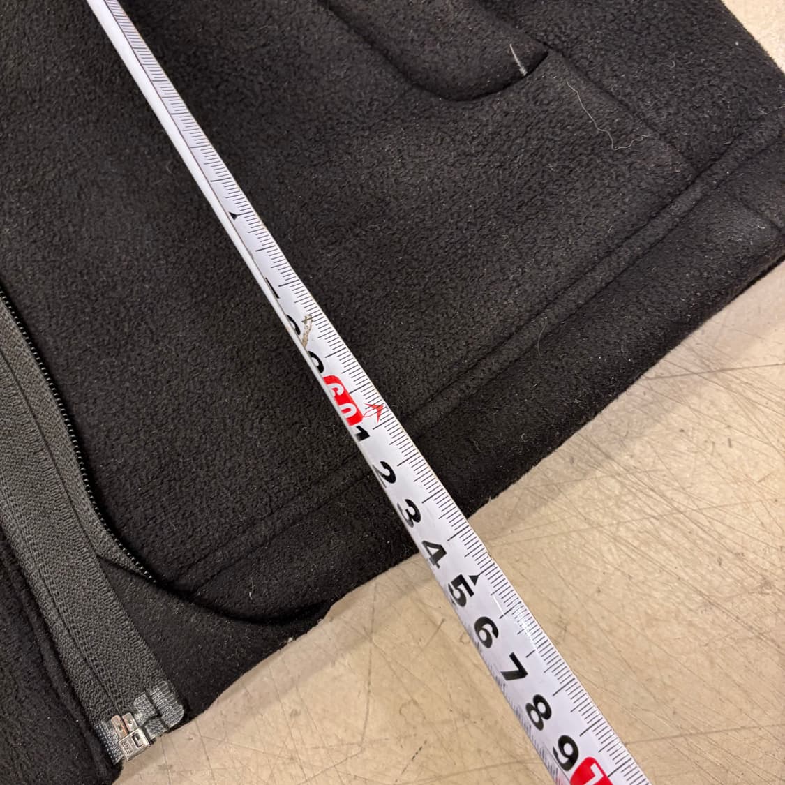 파리게이츠 블랙 플리스 집업 상품이미지4