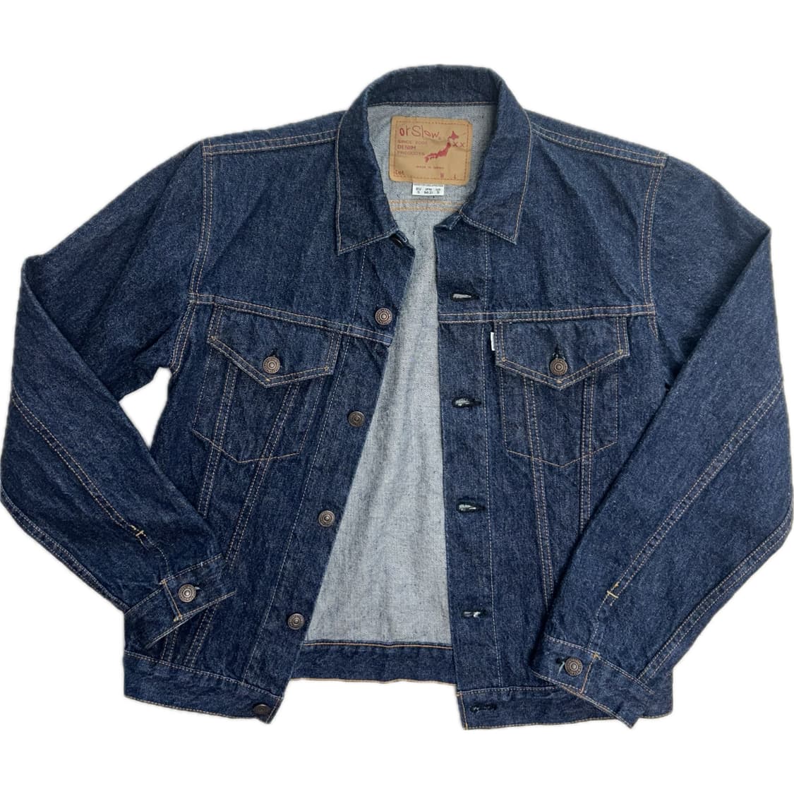 오어슬로우 3세대 타입3 데님 자켓 M 상품이미지2