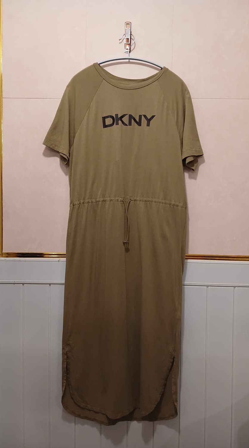 디케이엔와이 정품 양쪽 트임 롱원피스  4 (M) 사이즈 상품이미지1