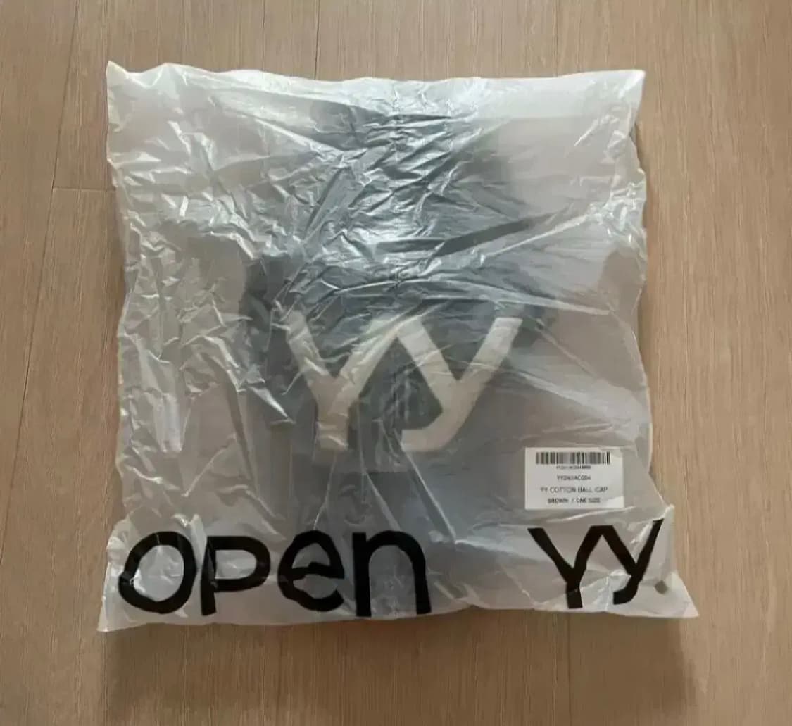 [새상품/당일배송] 오픈와이와이 코튼 볼캡 브라운, Open Yy 모자 상품이미지2