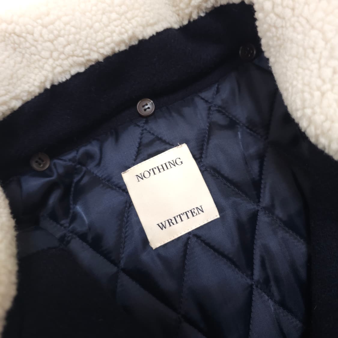 낫띵리튼 신슐레이트 울 숏코트 상품이미지4