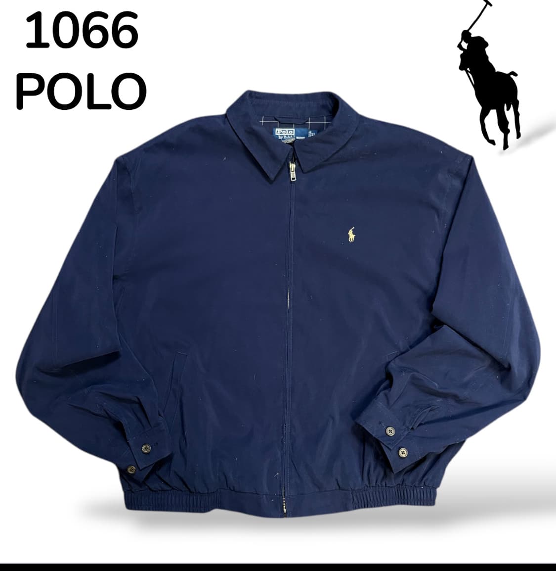 폴로 스몰 로고 네이비 폴리쉘 블루종 XL 상품이미지2