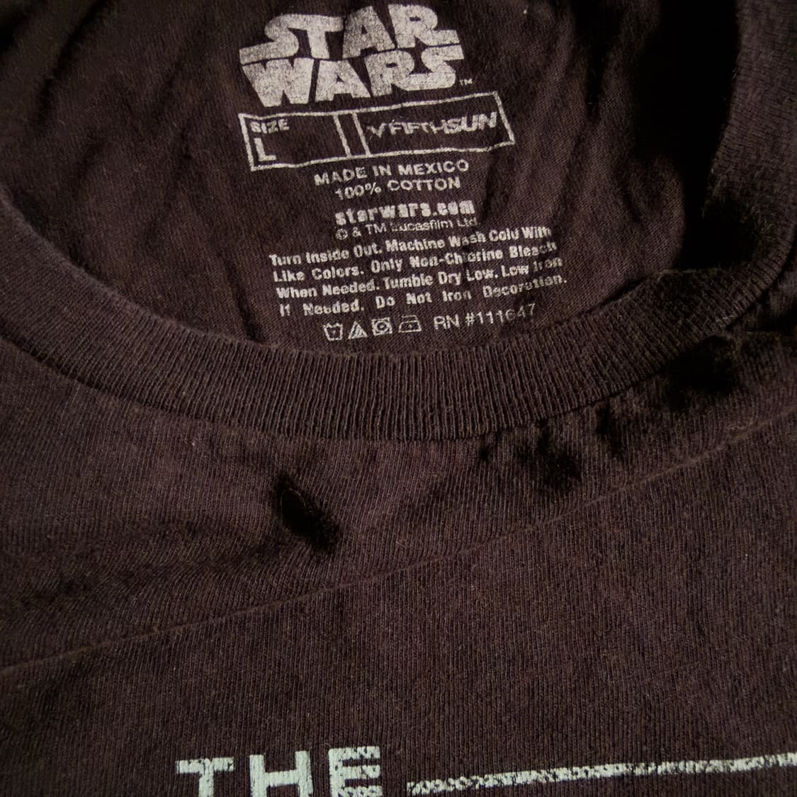 스타워즈 만달로리안 베이비요다 티셔츠 상품이미지2