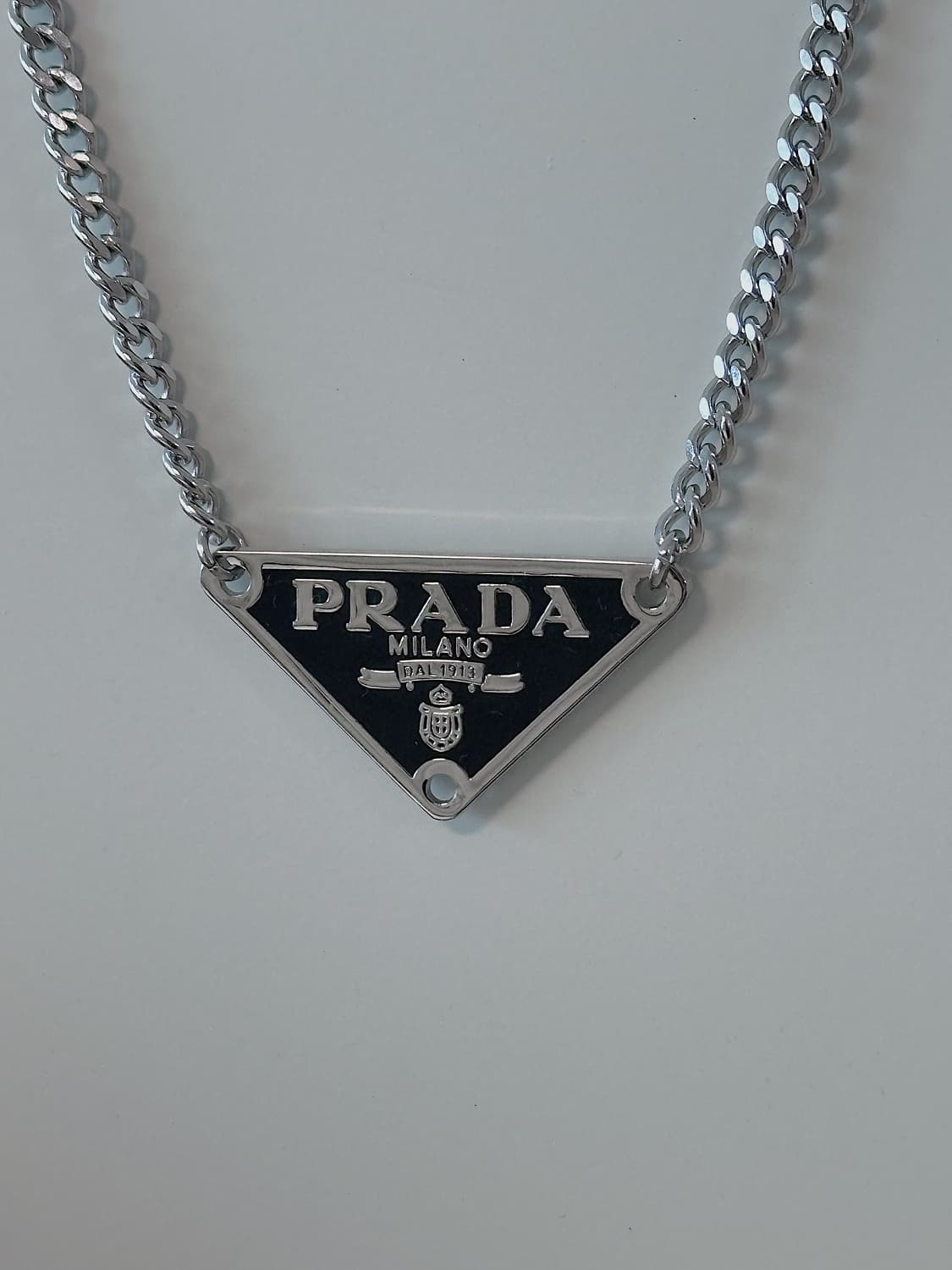 프라다 볼드체인 남성 목걸이 상품이미지4