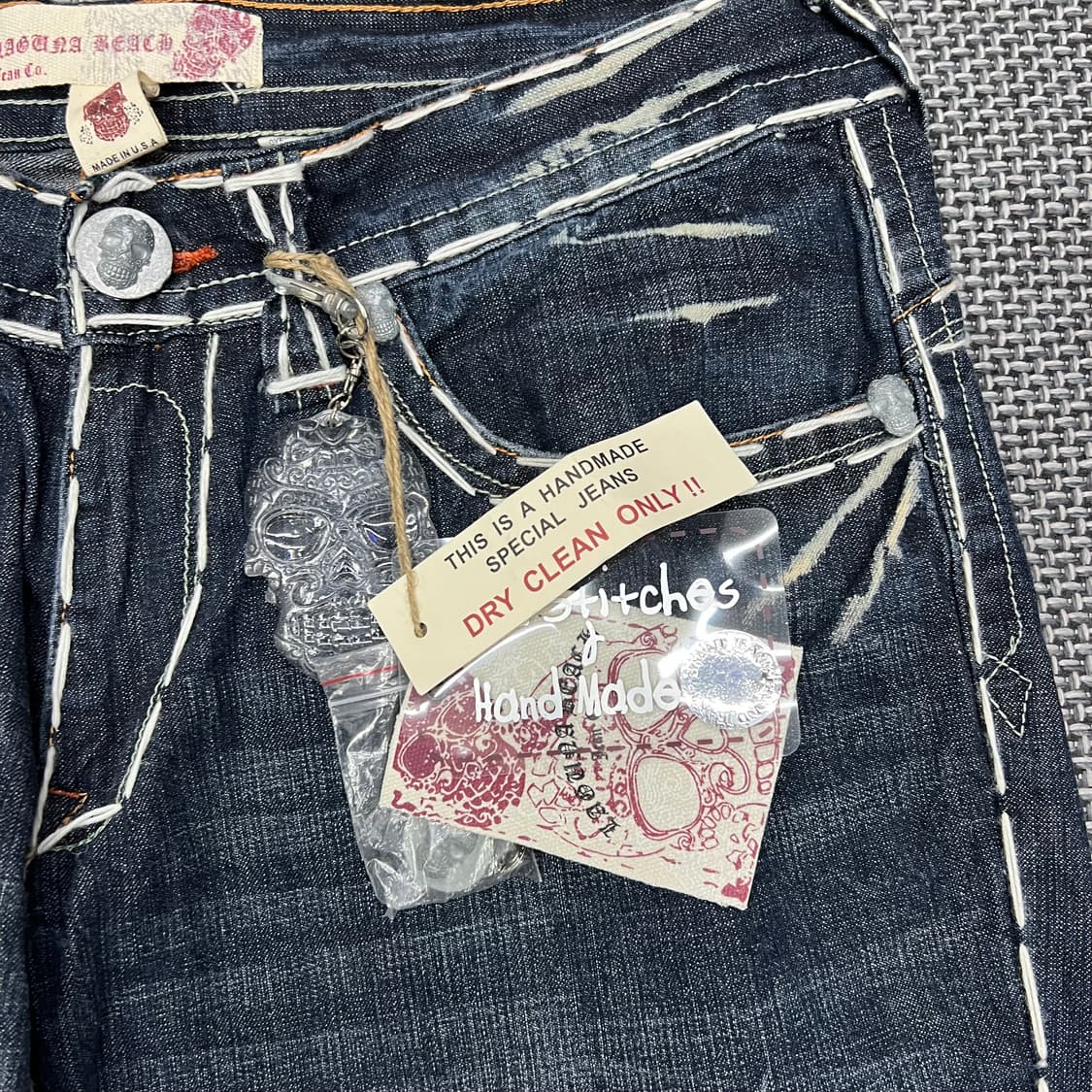 라구나비치 키링 스티치 팬츠 상품이미지3