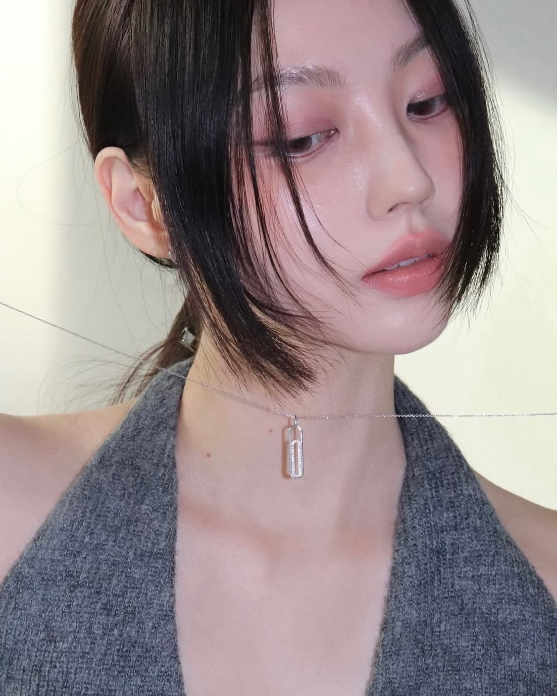 Stranger 스트레인져 카밀 목걸이 실버 상품이미지1