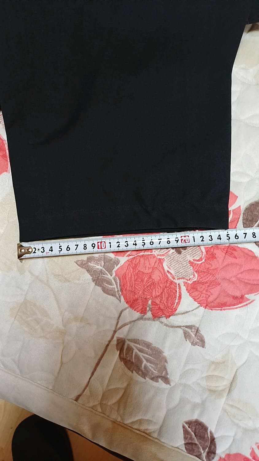 유니클로 미사용 와이드블랙팬츠 29인치 기장95 상품이미지10