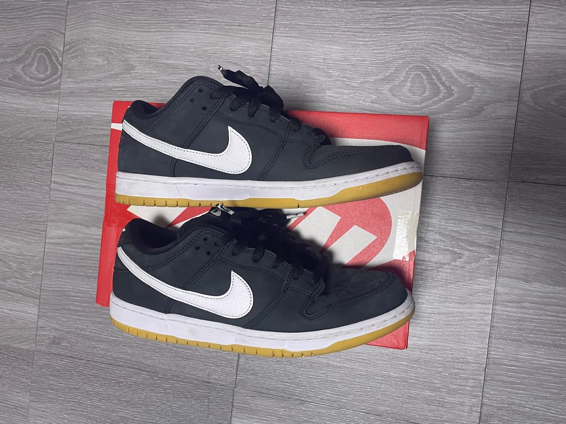 나이키 SB 덩크 로우 프로 블랙 화이트280 상품이미지1