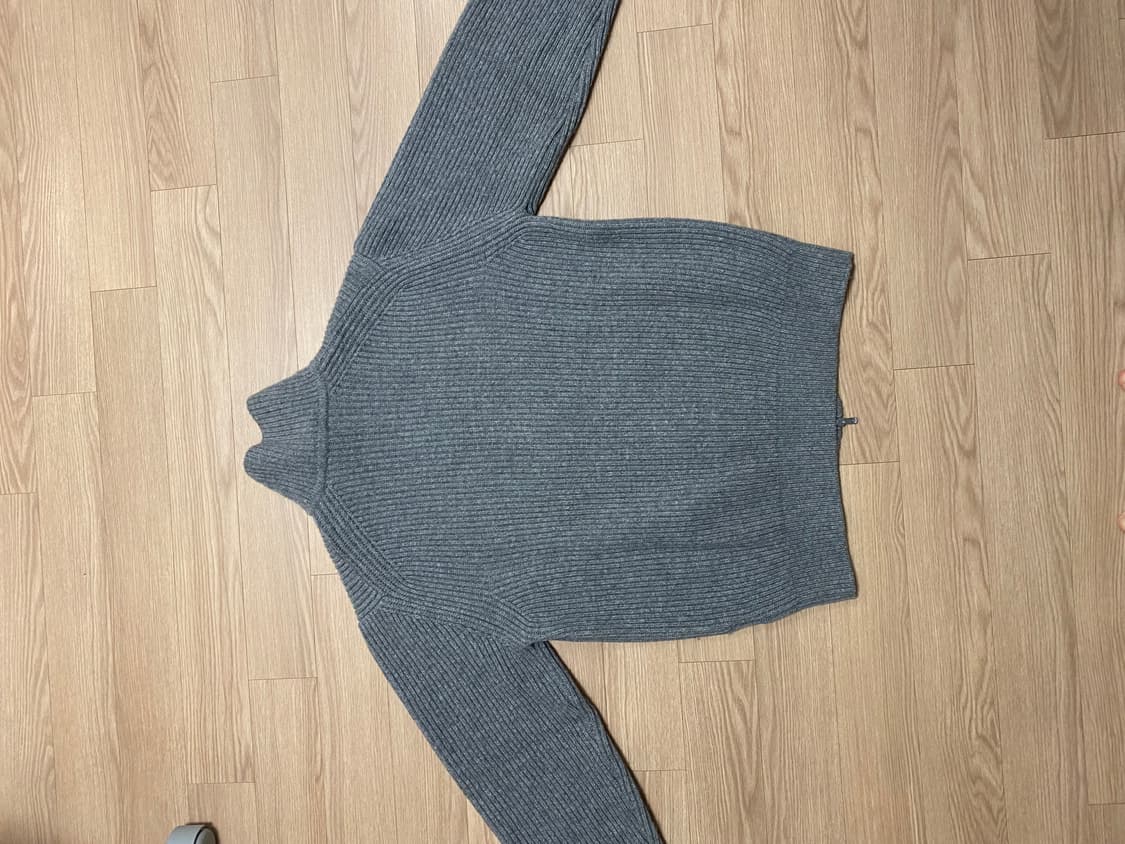 인더로우 풀집업 라이트 그레이 3사이즈 상품이미지2