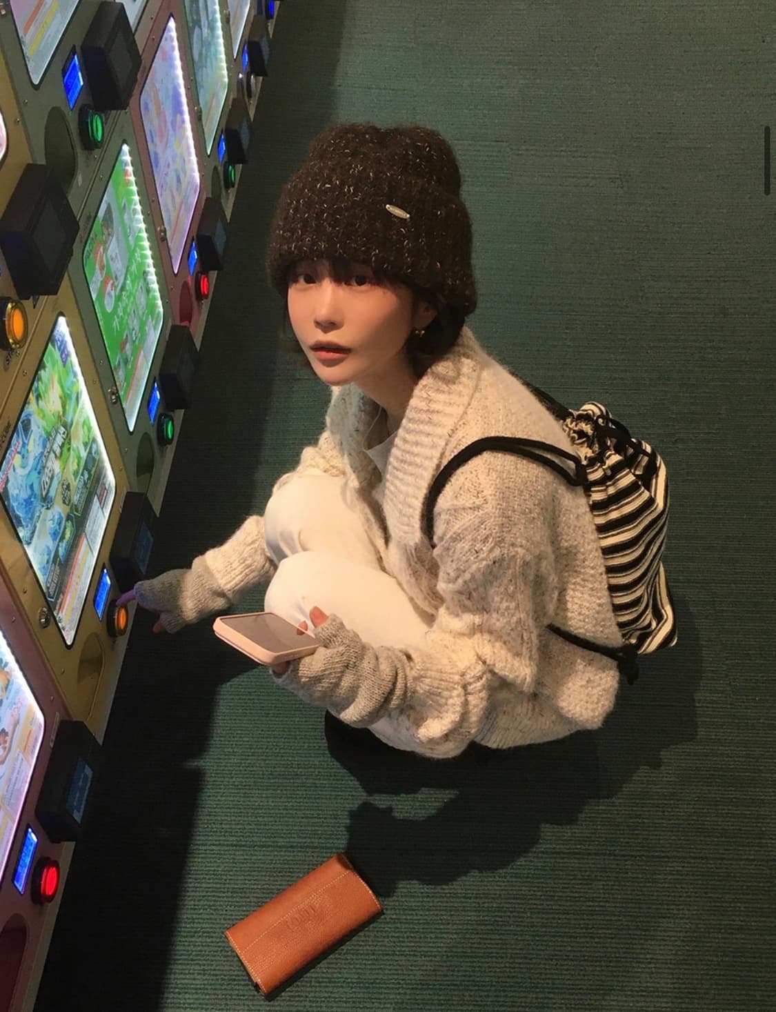 [새상품] 쁨이 므누하 비니 초코 상품이미지1