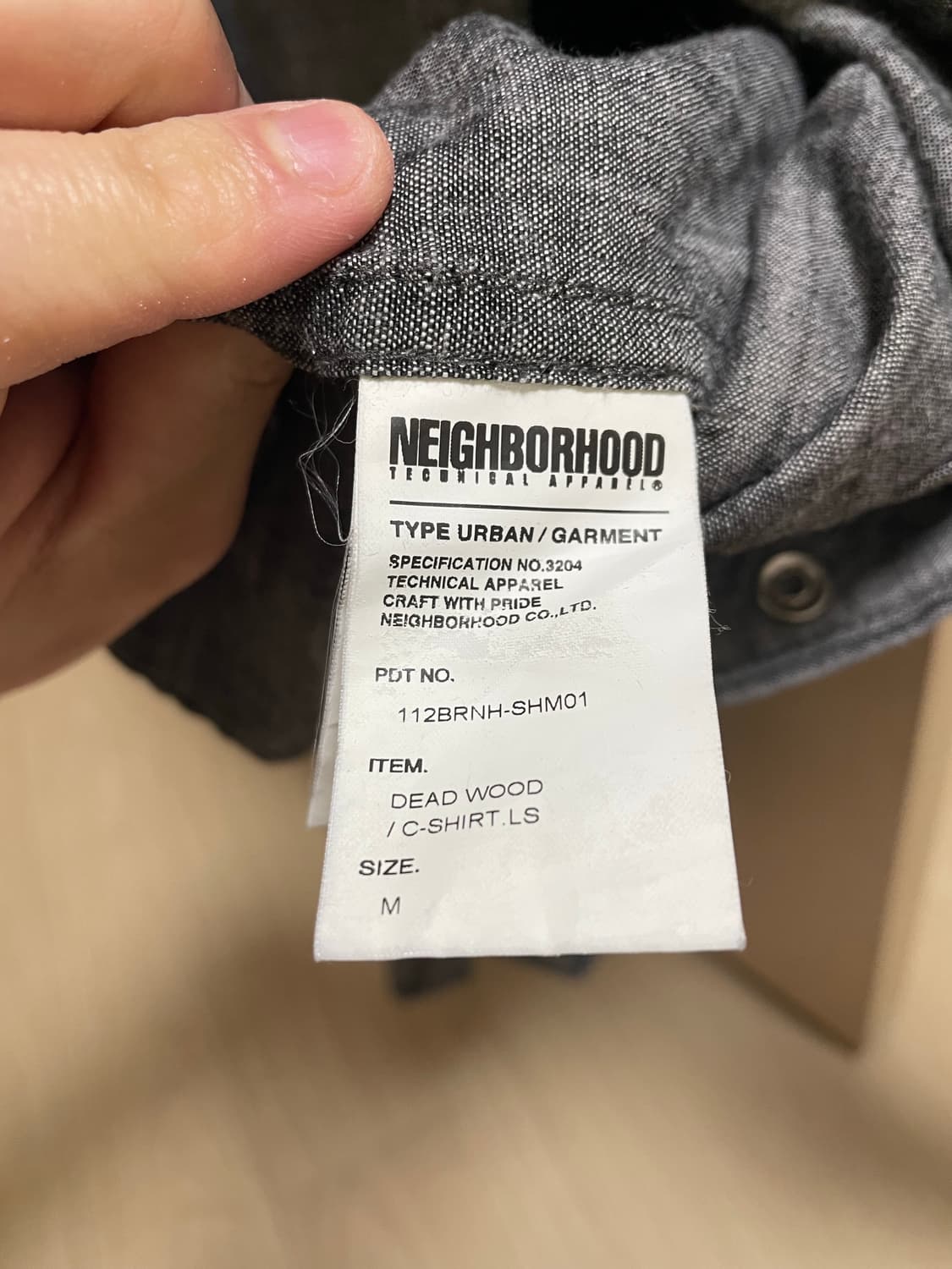 네이버후드 11FW 데드우드 웨스턴 셔츠 상품이미지8