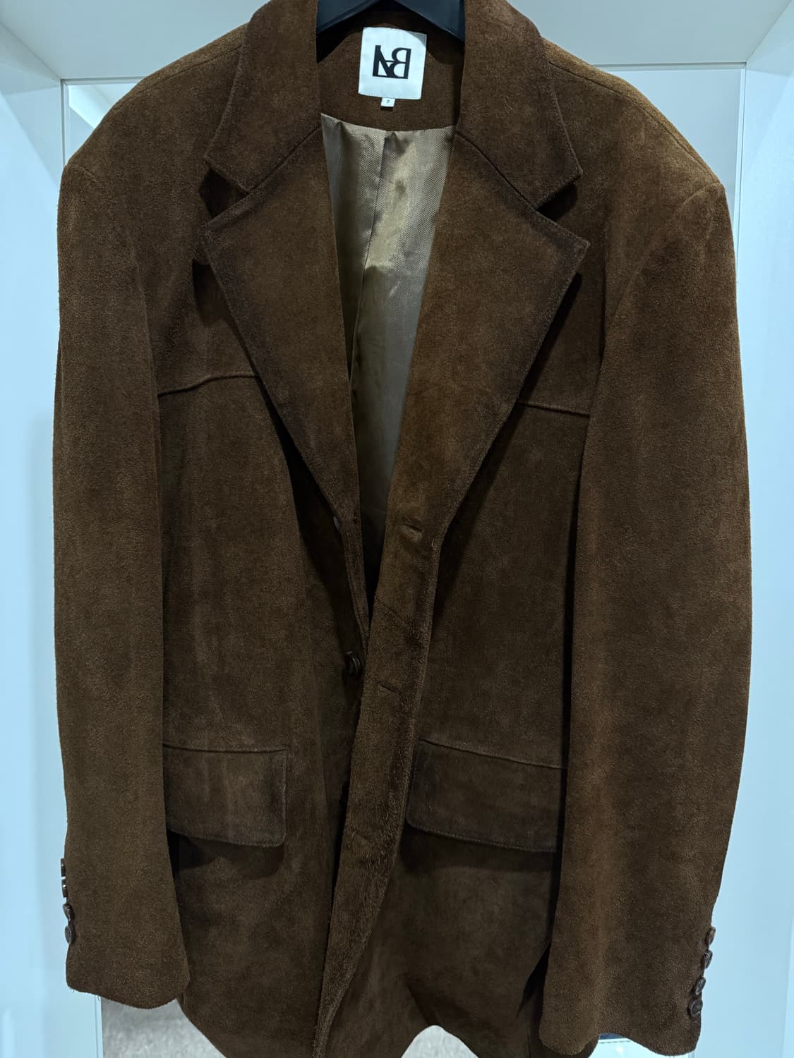 라벨아카이브 스웨이드 블레이저 상품이미지3