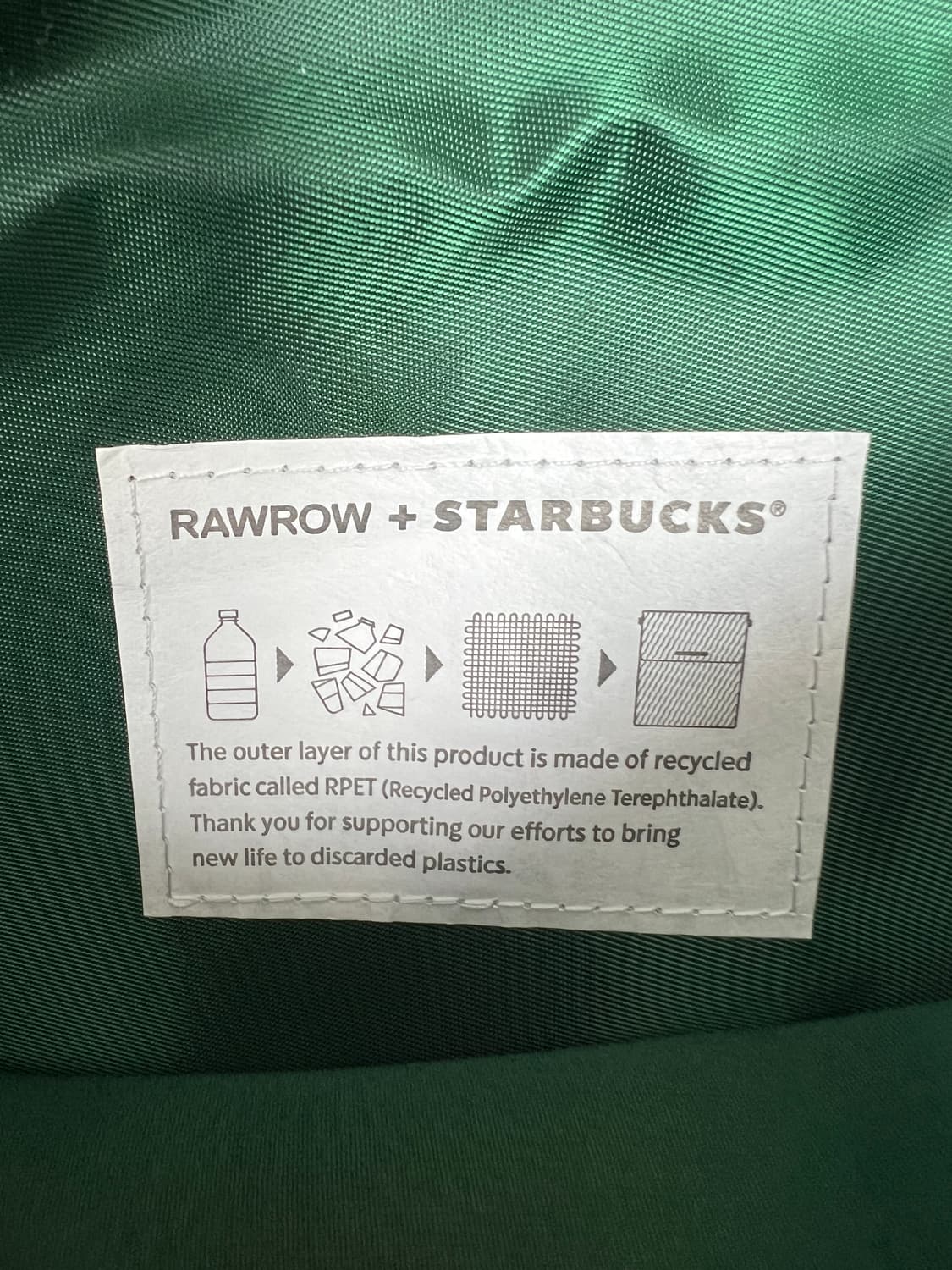 스타벅스 x RAWROW 콜라보 폴더블 크로스백 상품이미지6