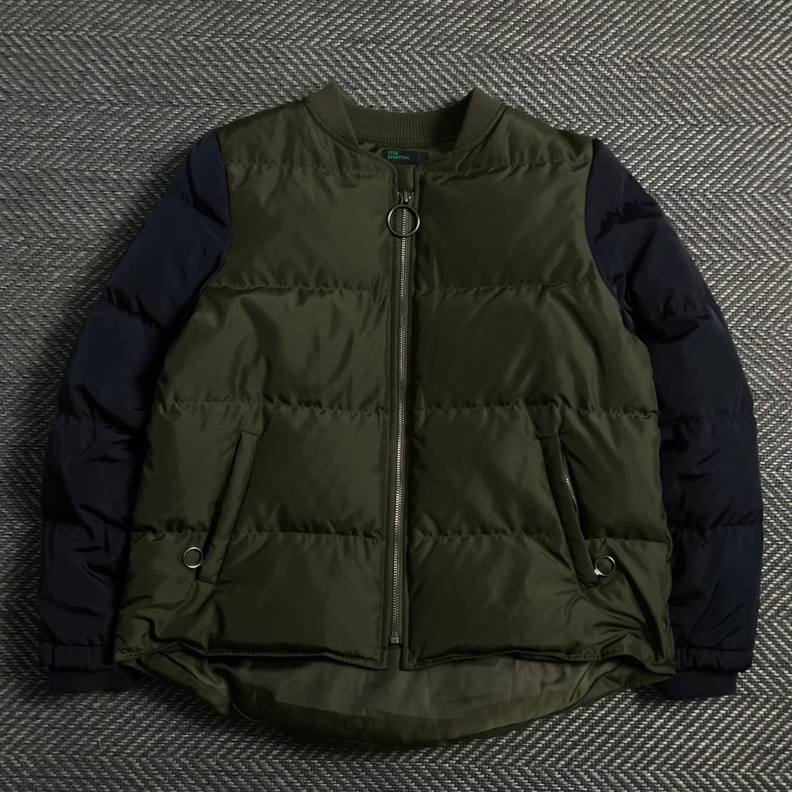 베네통 배색 덕다운 푸퍼 패딩 자켓 y 4740 상품이미지2