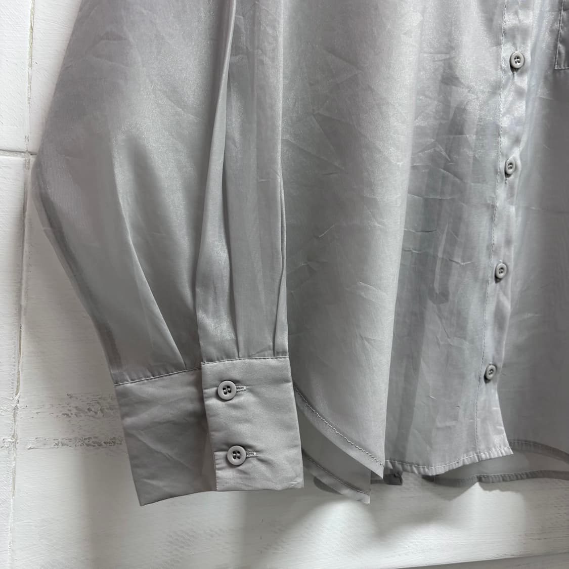 ABITOKYO 시스루 리본 블라우스 M JPN 상품이미지3