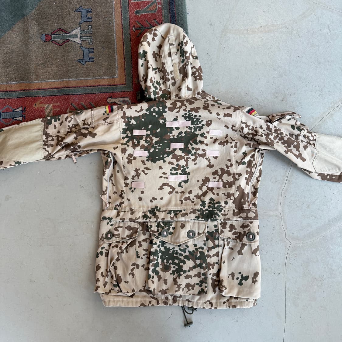 German Army 데저트 밀리터리 자켓 상품이미지4