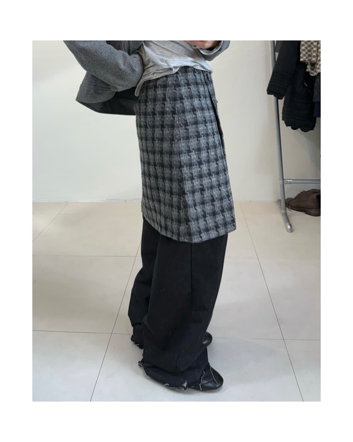 빈티지 미디 스커트 상품이미지2