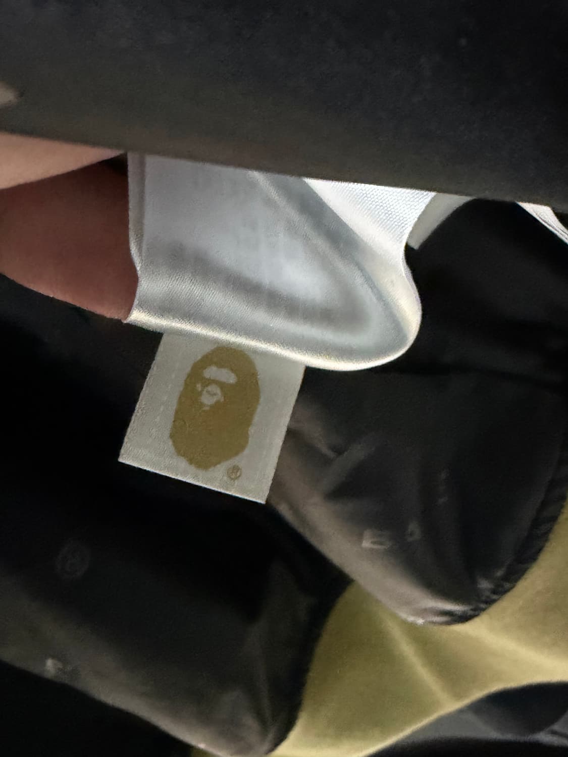 베이프 샤크 보아 후드자켓 옐로우 (황계) xxl 상품이미지5