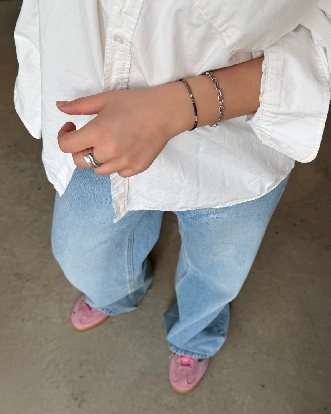 실버925 체인 팔찌 상품이미지1